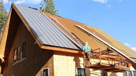 re roofing a house with metal|diy metal roofing.